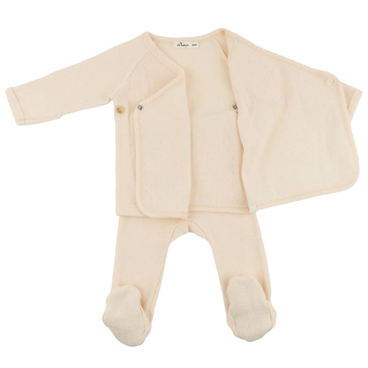 Twinkle Pointelle Kimono Set